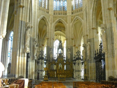 cathedrale Rouen intérieur
